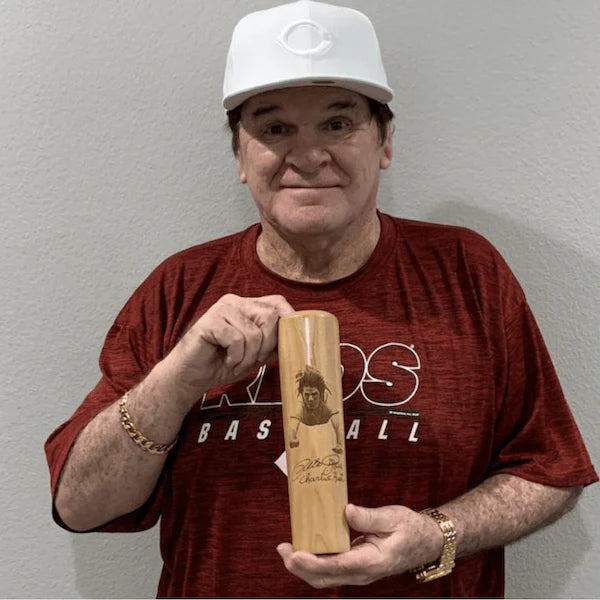 Pete Rose "Charlie Hustle" Baseball Bat Mug - Dugout Mug