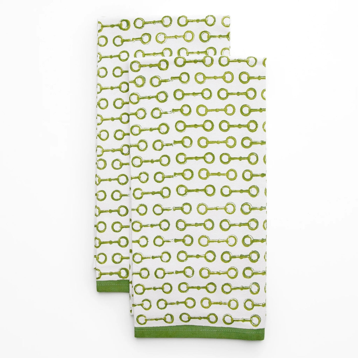 Pony Club Green Tea Towel