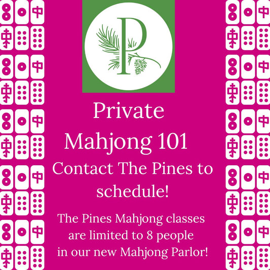 Thursday, May 28, 2026 1pm Private Mahjong 101 Class for 4-8 Students