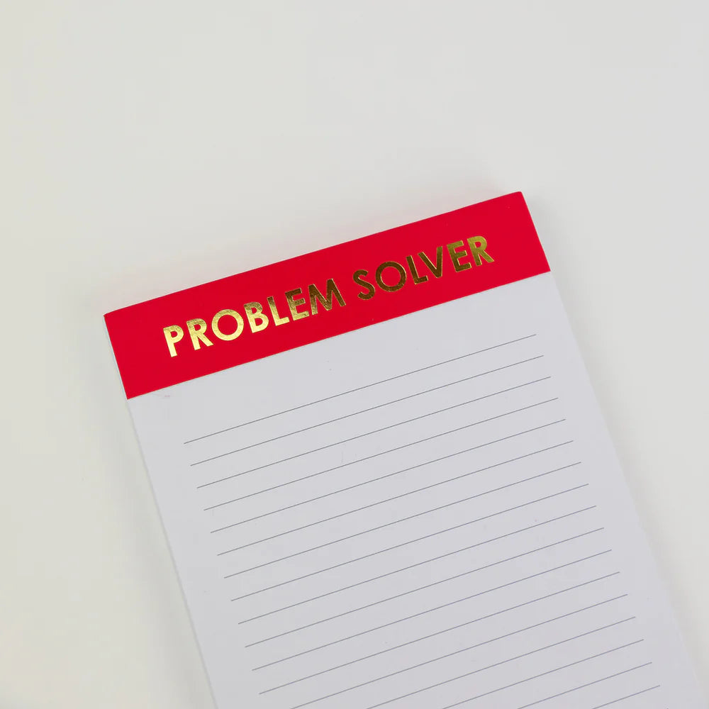 Problem Solver | Lined Notepad