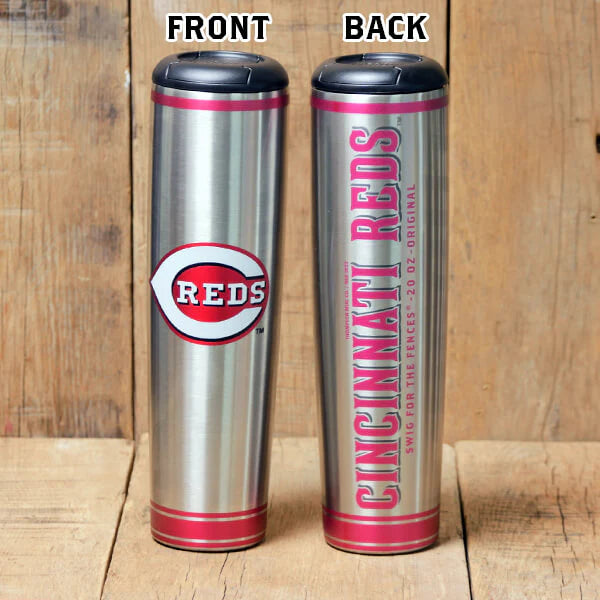 Metal Dugout Mug - Cincinnati Reds Bat Mug