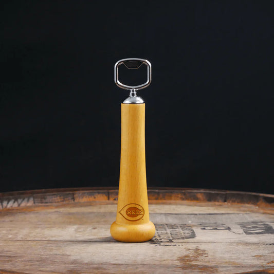 Cincinnati Reds Season Opener - Baseball Bat Handle Bottle