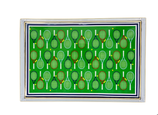 Pickleball Enameled Tray