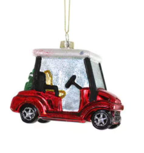 Golf Cart Ornament