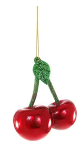 Cherries Ornament