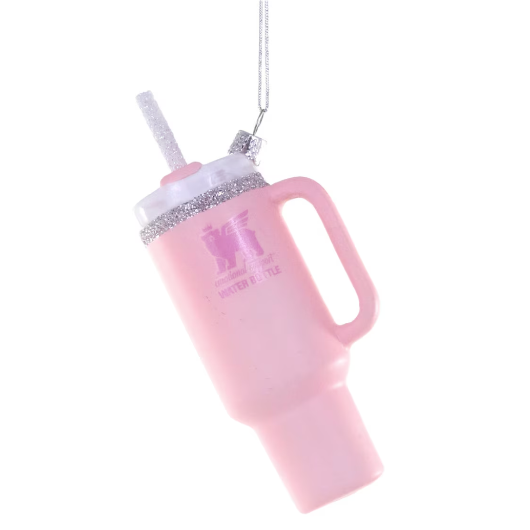 Pink Beverage Tumbler Ornament