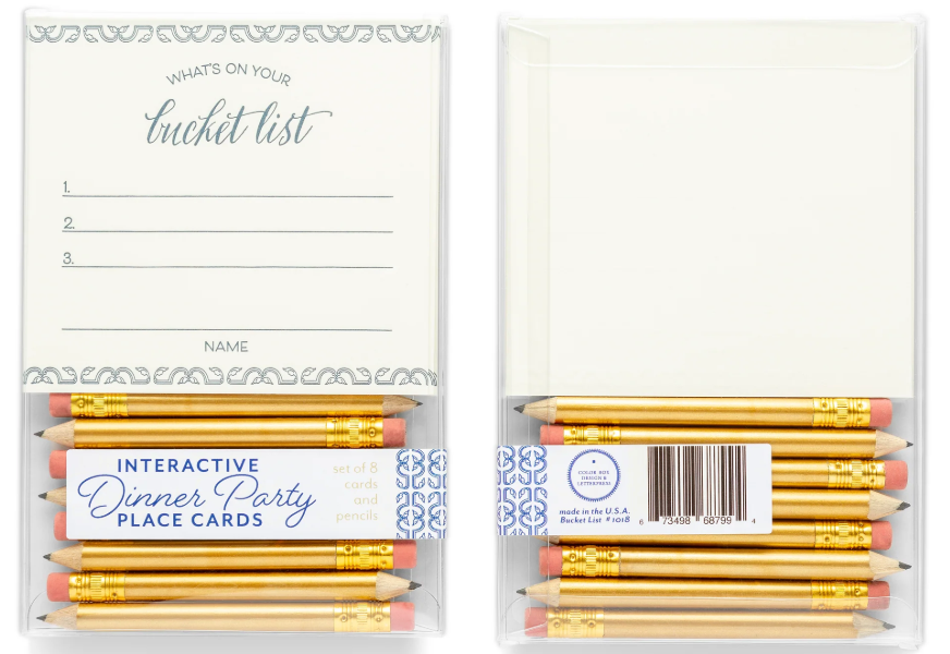 Bucket List Place Cards