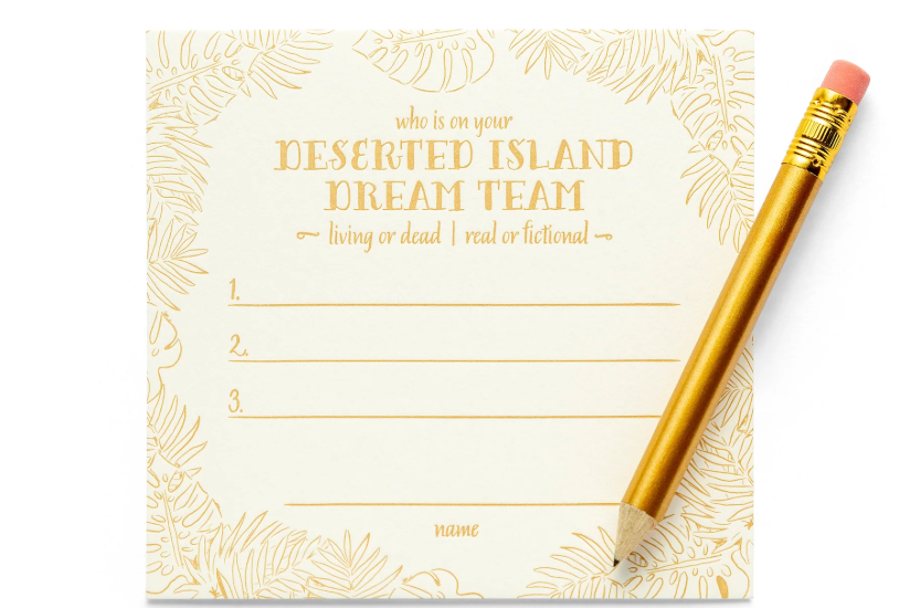Deserted Island Place Cards