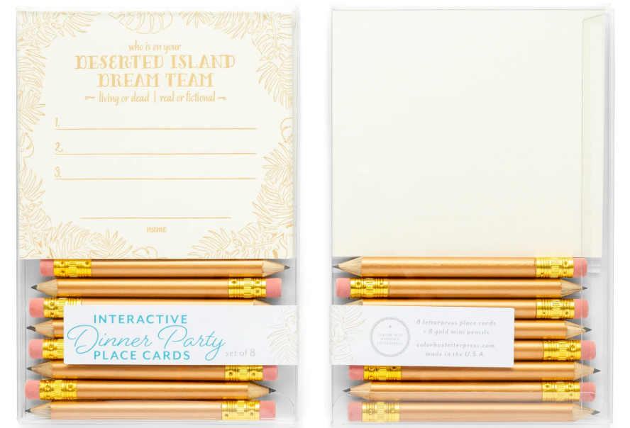 Deserted Island Place Cards