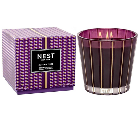 NEST 3-Wick Candle 21.1oz-- Autumn Plum