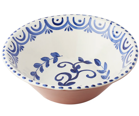 Casa Nuno Blue/White Bowl, Medium