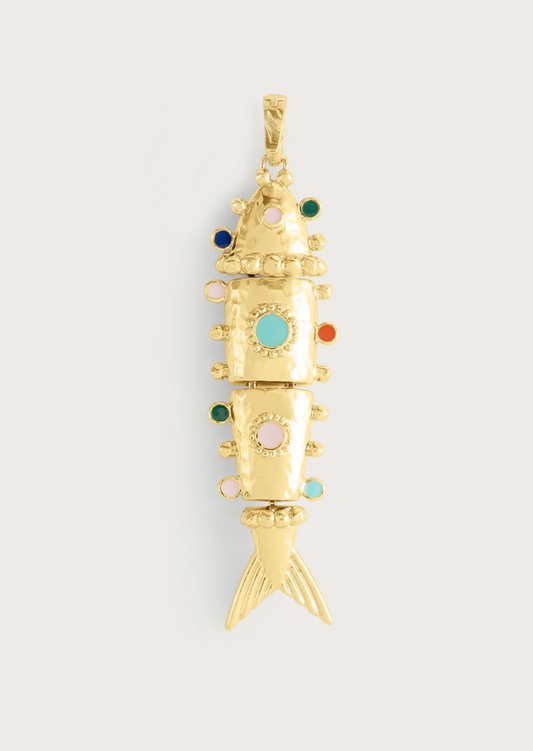 Milos Large Fish Charm