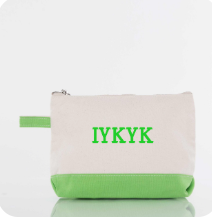 Canvas Pouch, IYKYK