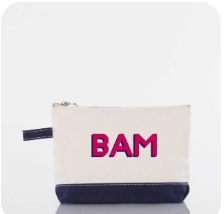 Canvas Tile Bag/Pouch BAM Navy