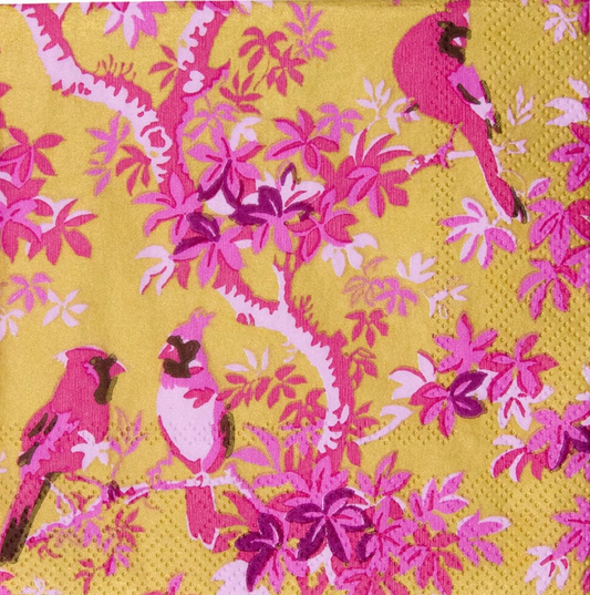 Scenic Songbirds Cocktail Napkins