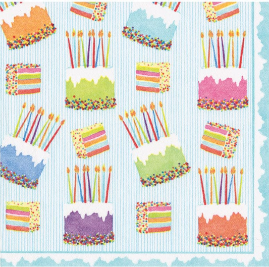 Cake Frosting Paper Linen Cocktail Napkin