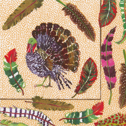 Plumage Cocktail Napkins