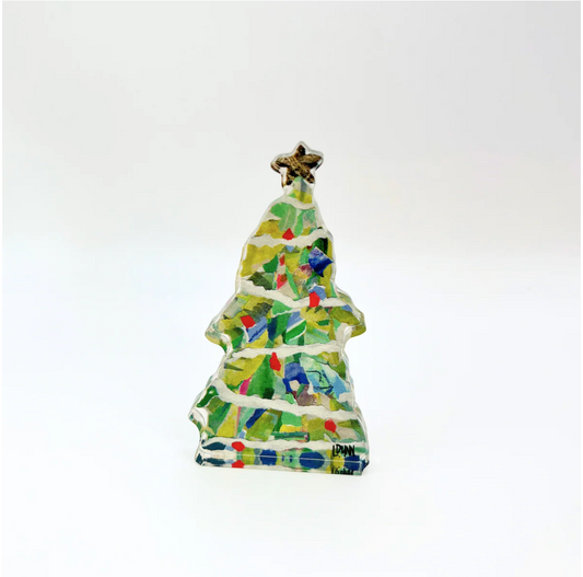 Bright Green Adorned Tree Bitty