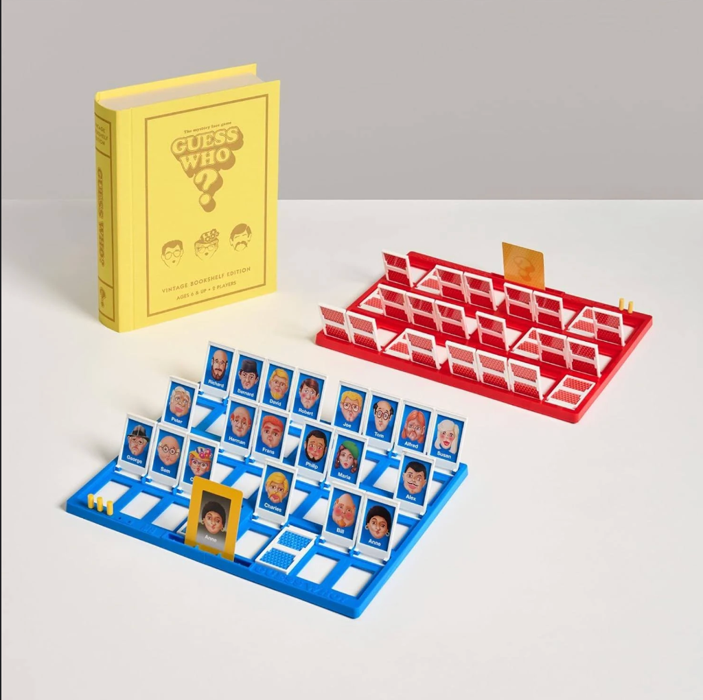 Guess Who? Bookshelf Classic Board Game