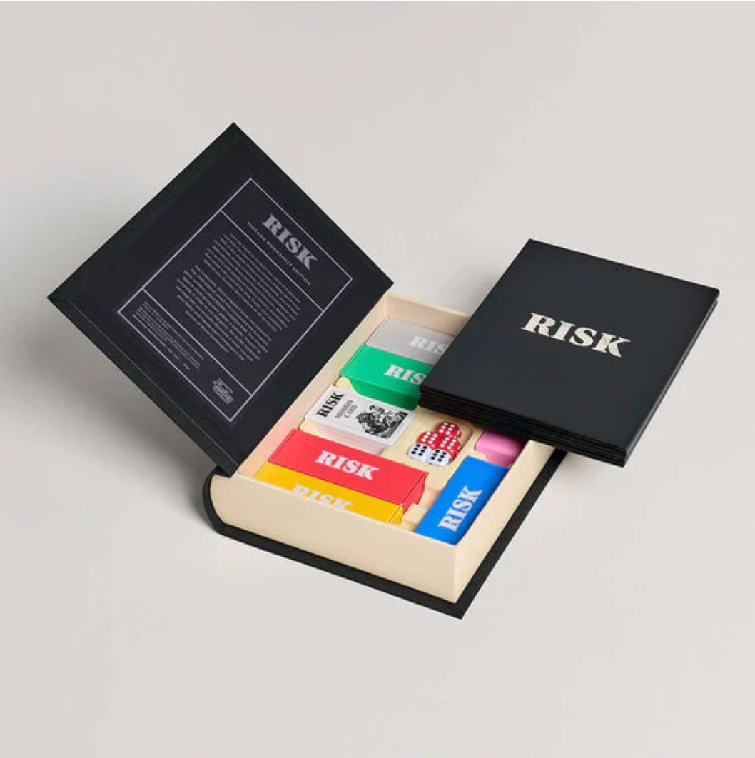 Risk Bookshelf Classic Board Game