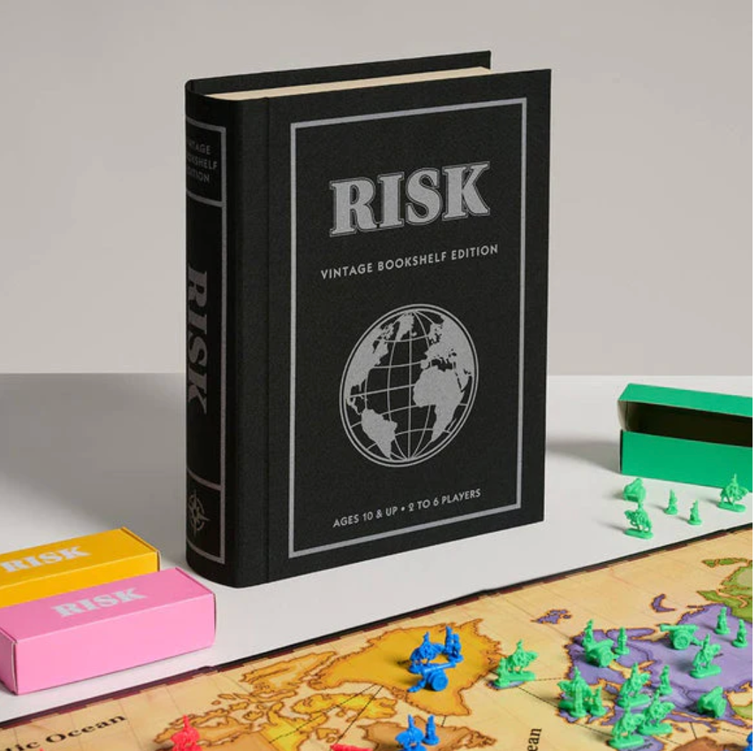 Risk Bookshelf Classic Board Game