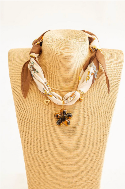 Penny Scarf Necklace