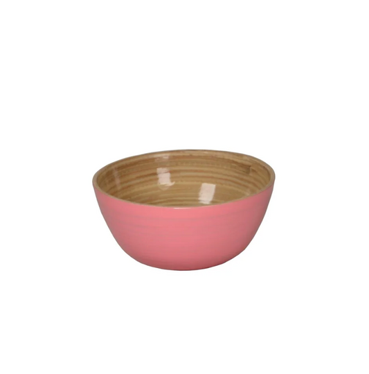Bamboo Mini Bowl, Light Pink