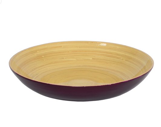 Bamboo Fruit Bowl, Blackberry