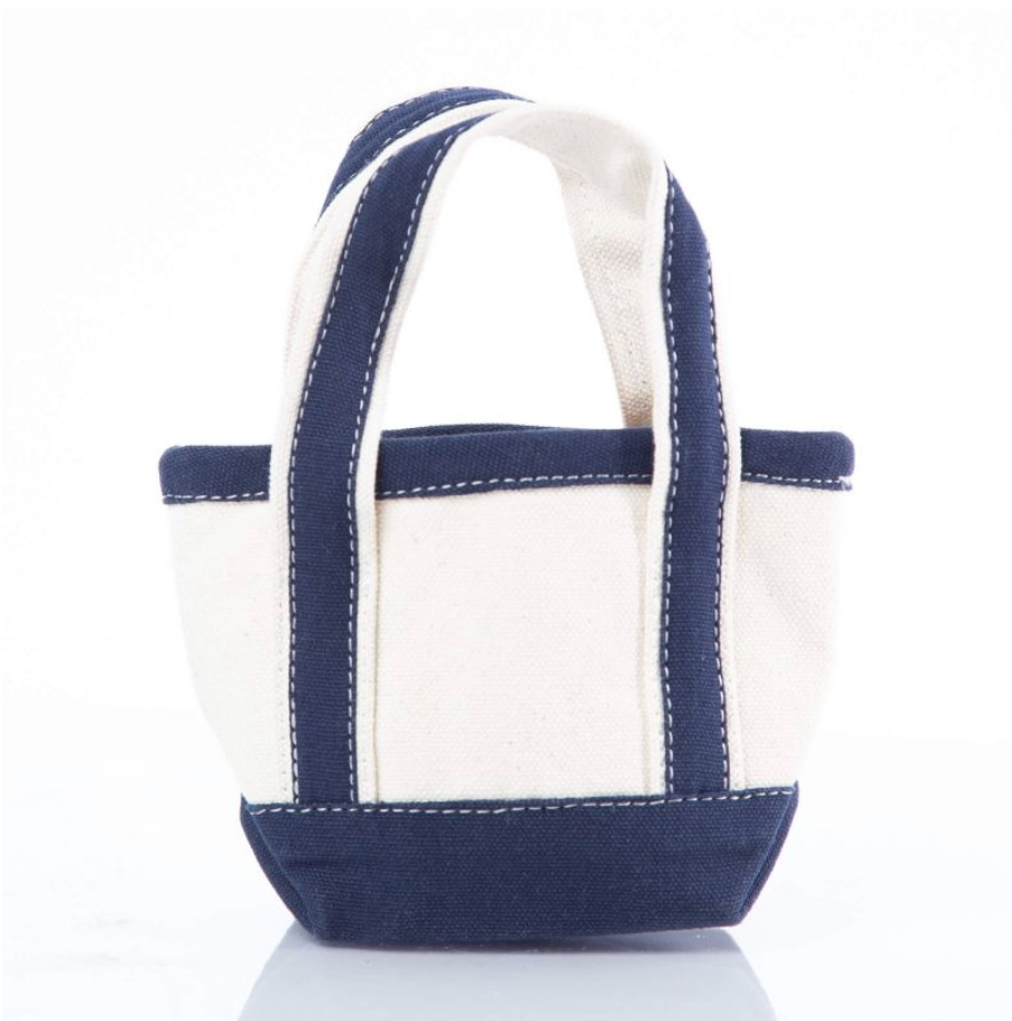 Mini Classic Tote Navy