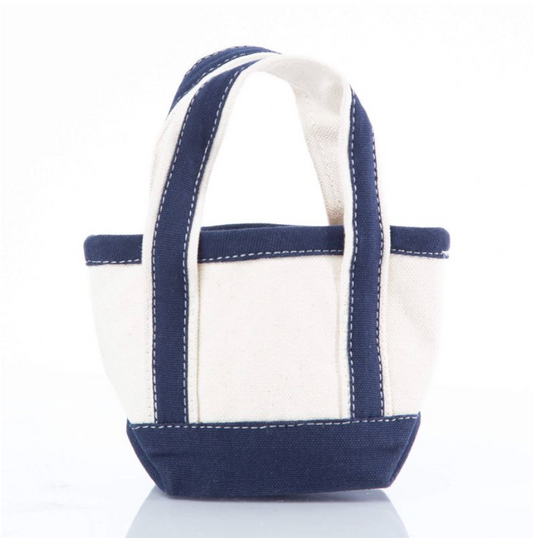Mini Classic Tote Navy