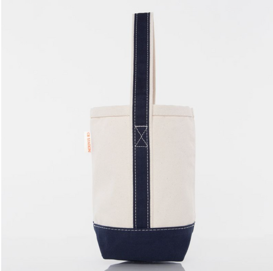Wine Tote Navy
