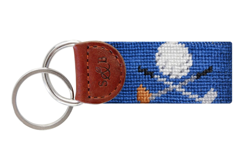 Golf Clubs Key Fob (Blueberry)
