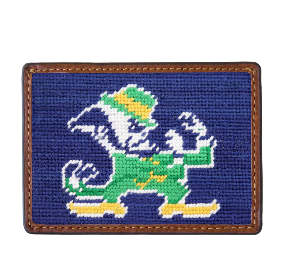 Notre Dame Leprechaun Card Wallet