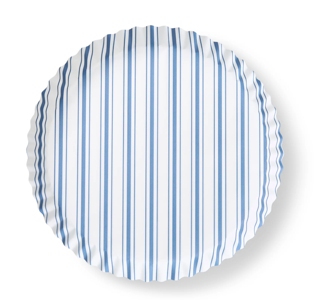 Seascape Blue Stripes Pre Formed Liners
