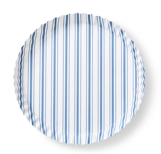 Seascape Blue Stripes Pre Formed Liners