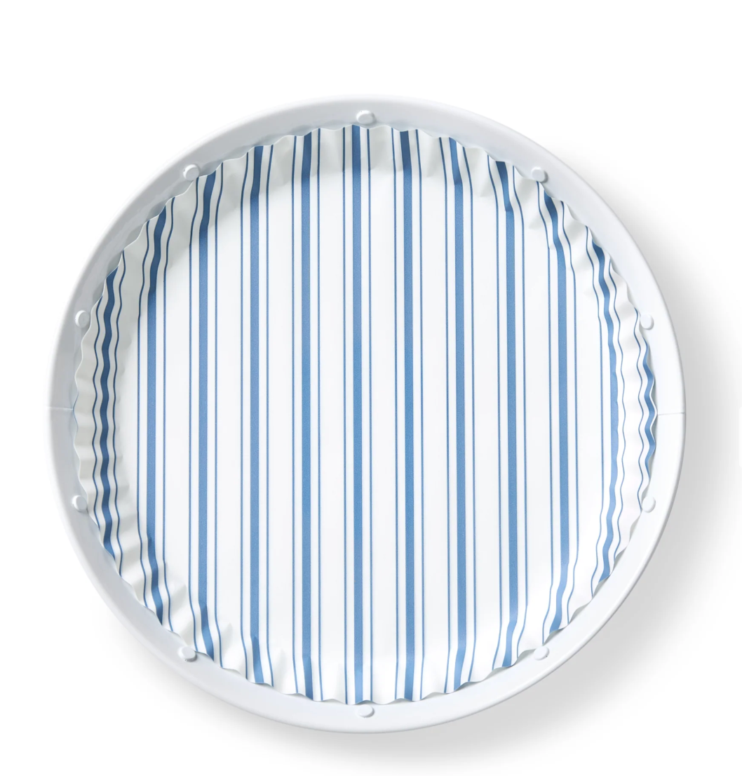 Seascape Blue Stripes Pre Formed Liners