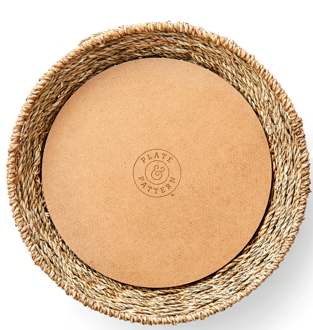 Woven Seagrass Plate