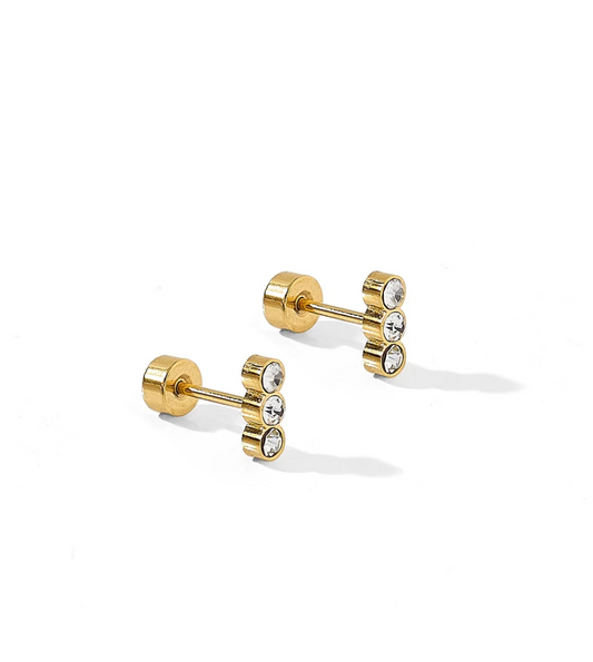 Poppy Screwback Stud