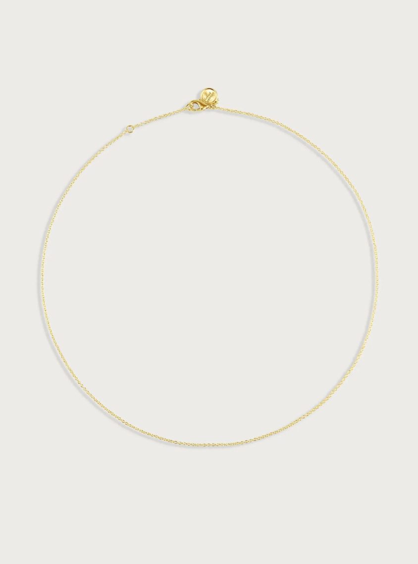 Simple Chain Necklace, Gold
