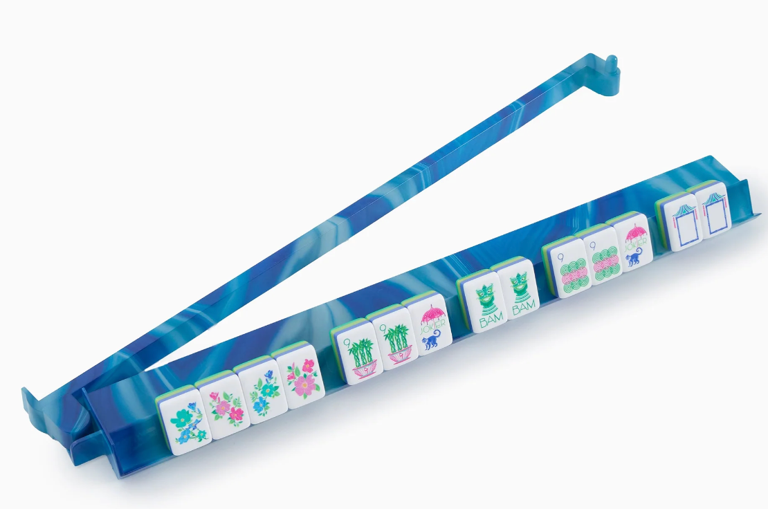 Blue Lace Acrylic Rack and Pusher Set