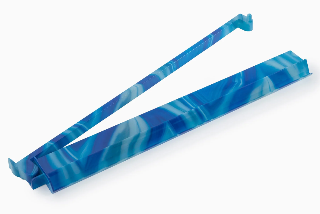 Blue Lace Acrylic Rack and Pusher Set