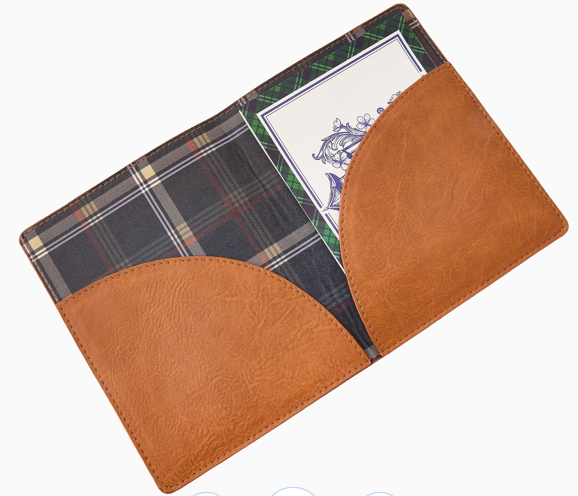 Cognac Mahjong Card Folio