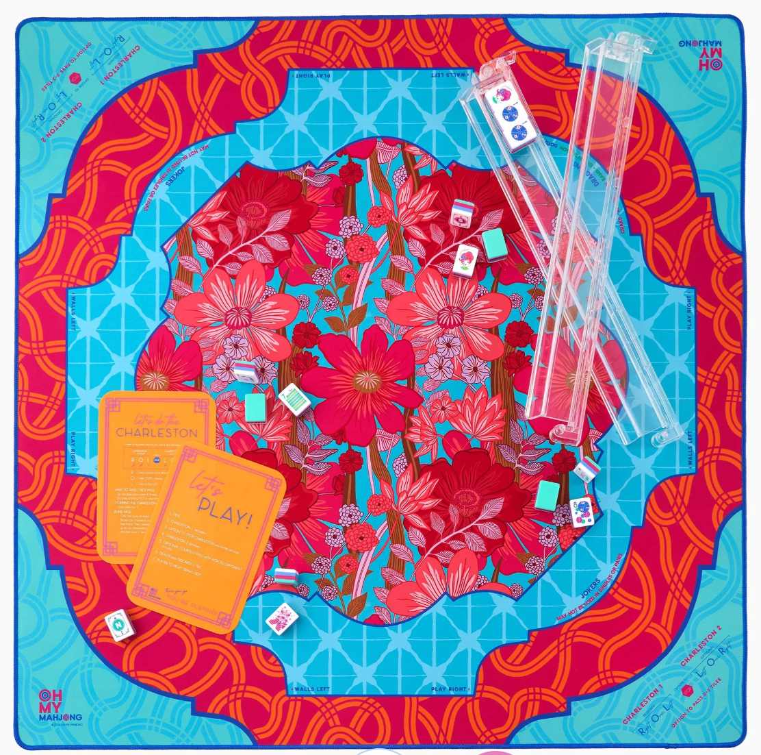 Delilah Mahjong Mat in Tube