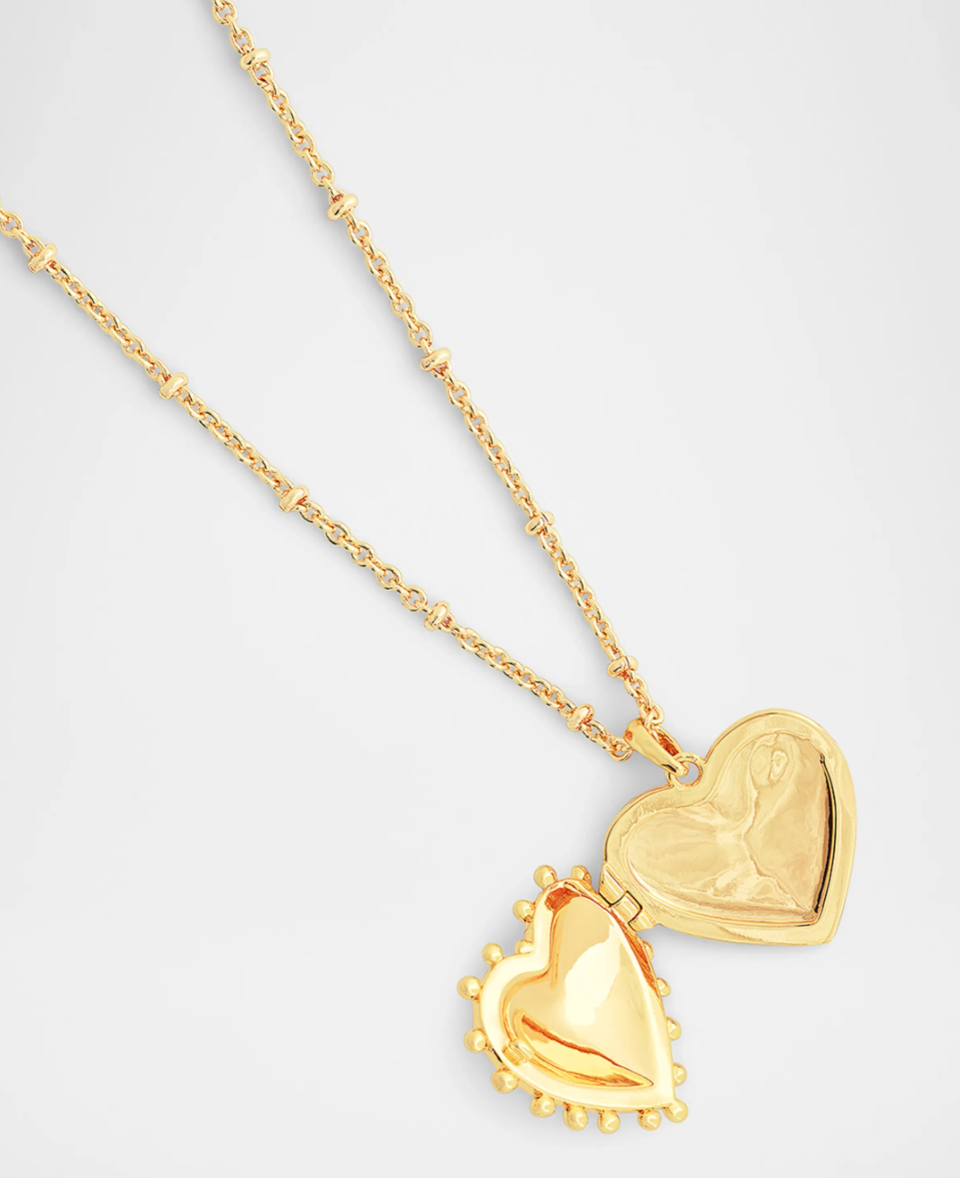Heart Large Locket Necklace