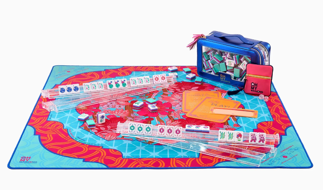 Delilah Mahjong Mat in Tube