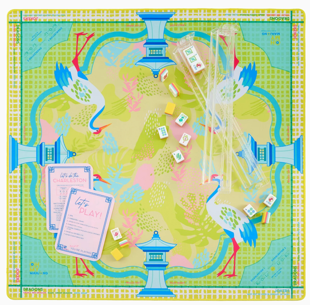 Hampton Mahjong Mat in Tube