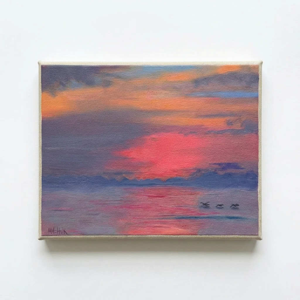 Sunset At The Beach