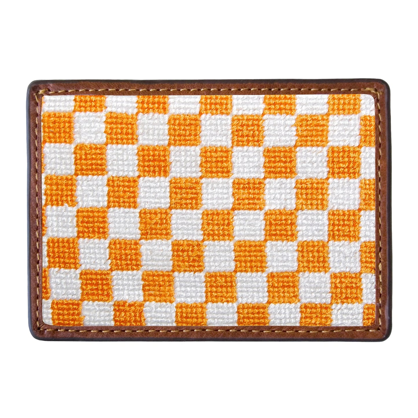 Tennessee Checker Card Wallet (Orange)