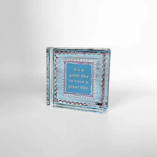 It's A Great Day Inspiration Block