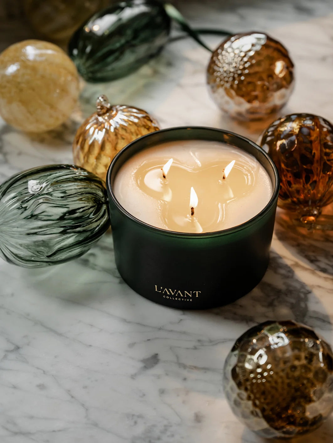3 Wick Candle: Winter Fir